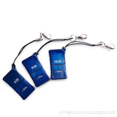 Mini USB Flash Drive with 512MB to 32GB Capacity, Suitable for Promotional/Business Gifts